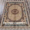 6'x9' blue great pure silk oriental persian handmade carpet 2
