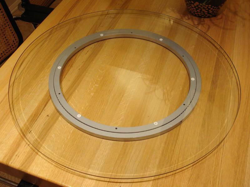 Aluminum lazy susan 4