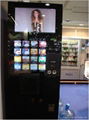 Advertising espresso coffee vending machine