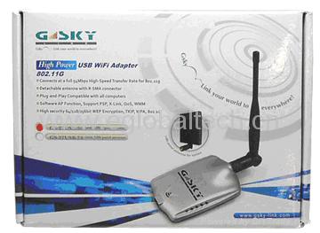 High Power 500MW WIFI USB adapter 4