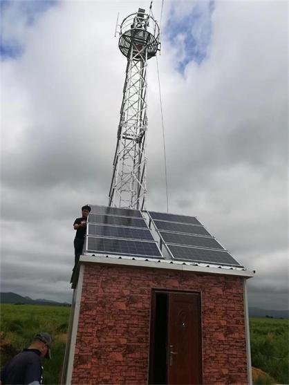 長春無線監控太陽能供電系統 3