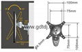 Lcd tv mounts/Computer integrated machine wall rack WMA-100