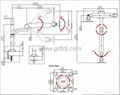 万向延伸旋转显示器支架  升降调节电脑挂架EAG-640A
