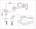 Desk lcd mounts  Computer support DA2-5016 3