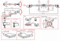 Double desk lcd mounts Two lcd mounts