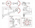 萬向旋轉電腦支架 顯示器電腦壁挂架 WMA-500 5