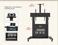 65"-100"會議移動電視架  帶機櫃電視移動架GF100 4