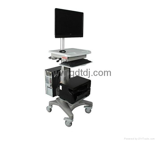 醫療電腦移動架 顯示器移動架 醫療移動工作台  