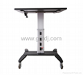 Notebook lift table  Lift the desk  Mobile Sit And Stand Desk 4