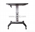 Notebook lift table  Lift the desk  Mobile Sit And Stand Desk