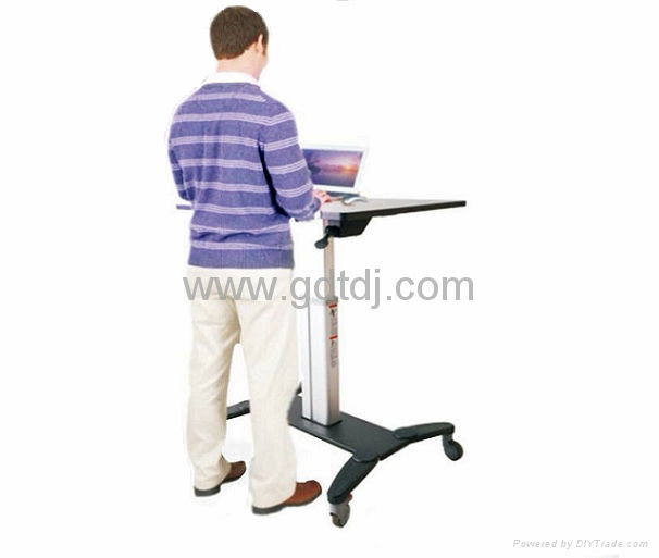 Notebook lift table  Lift the desk  Mobile Sit And Stand Desk