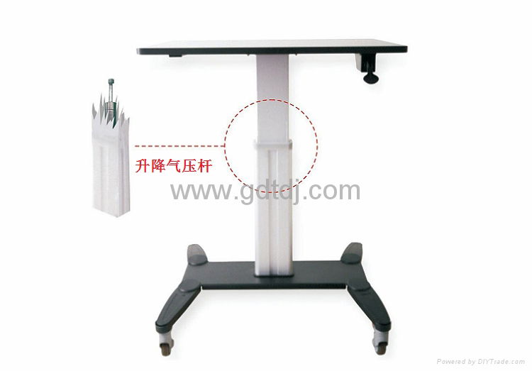 Notebook lift table  Lift the desk  Mobile Sit And Stand Desk 2