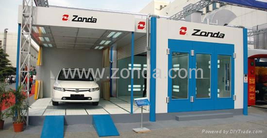 Automobile spray booth 3