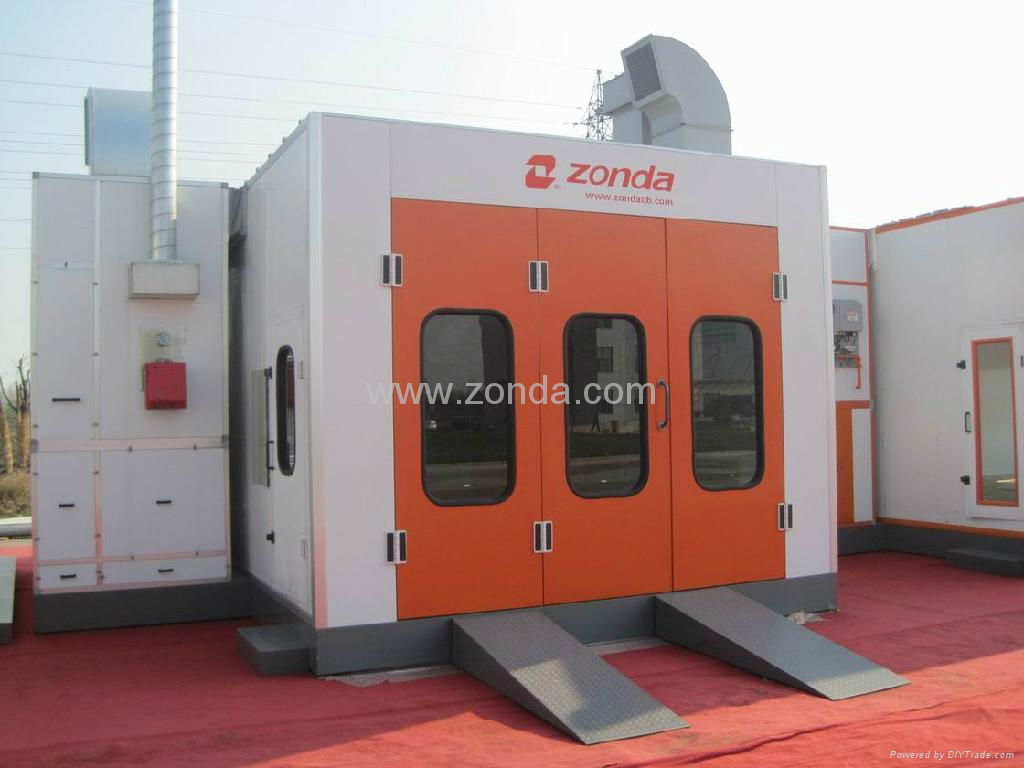 Automobile spray booth 4