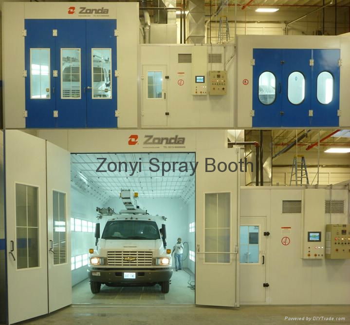 CE Spray booth TUV auto spray booth manufacture 2