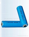 LiFePO4 battery 14430-400mAh