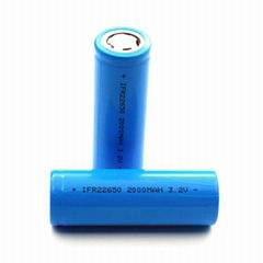 HIBATT LiFePO4 battery 22650 2000mah 3.2V
