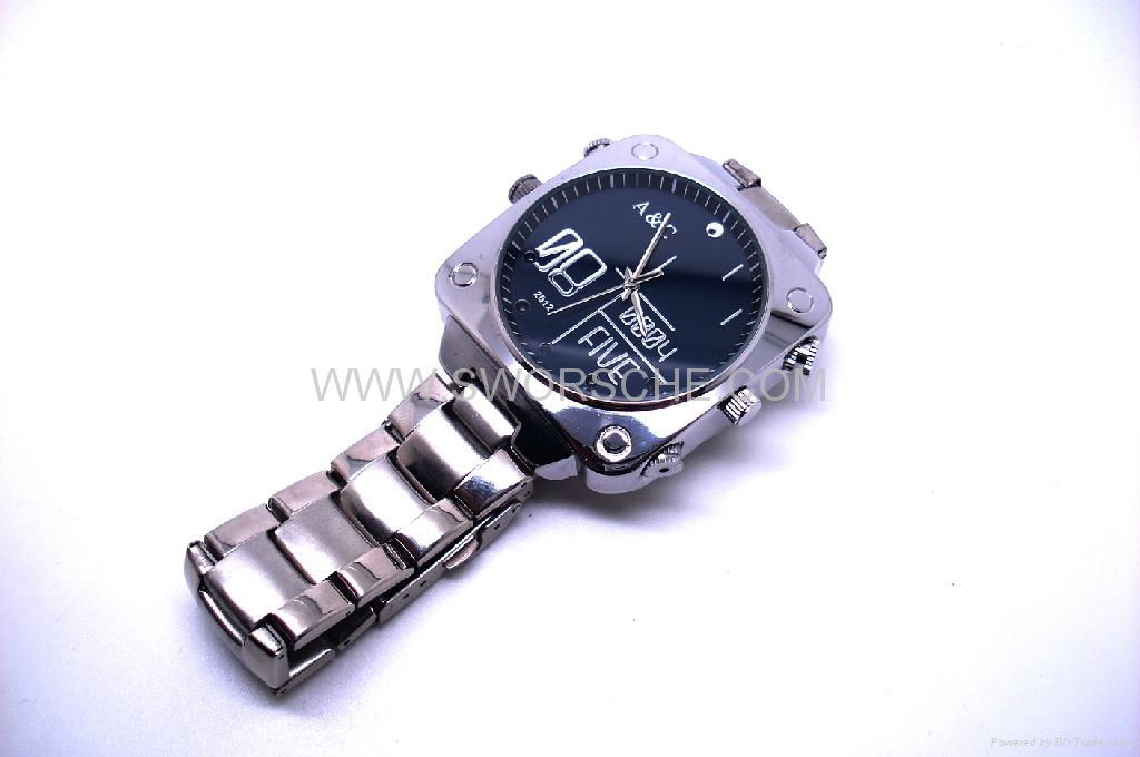 HD Spy Watch Camera withSound Activated Recording with Nightvision 2