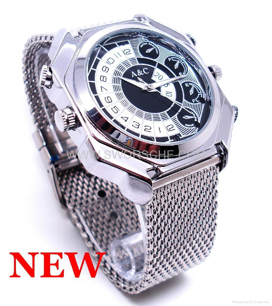 HD1080P Nightvision Watch Camera with Voice Activated Recording