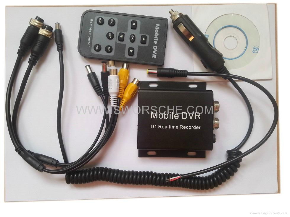 Mini Mobile DVR Vehicle Recorder  5