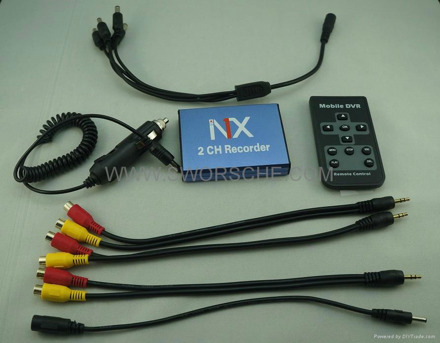 CCTV Video Recorder Small Size 2CH  4