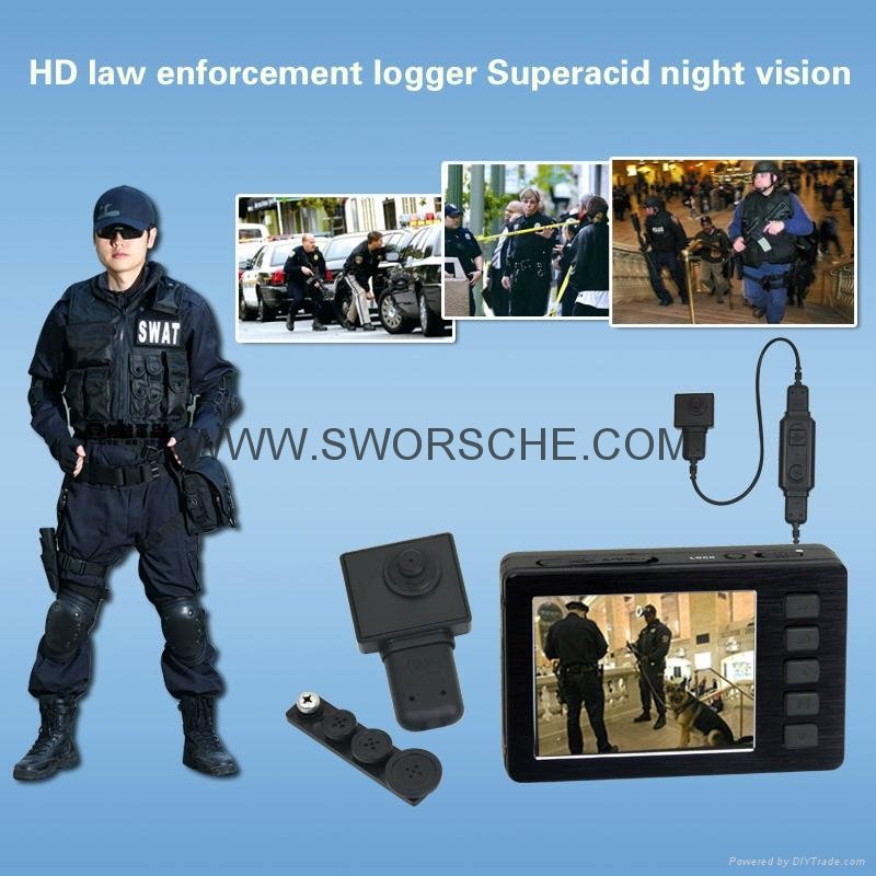 Full HD Police Button Camera  2