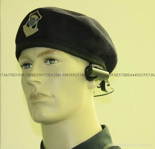 700 TV Lines CCD Bodyworn Headset Wearable Police Hidden HD Camera 4