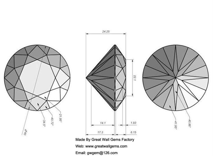 produce and supply high quality cubic zirconia replicas 