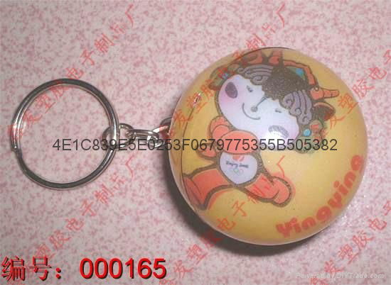 Keychain resin ball 4