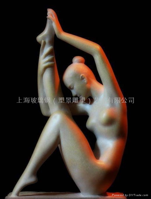 人造漢白玉石雕塑 4