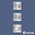 silver wall switches