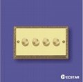 Golden wall switches