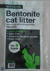 5L apple flavor irregular cat litter