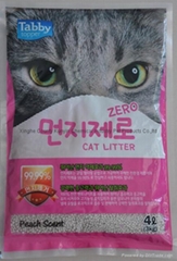 桃子味普通球形猫砂4L