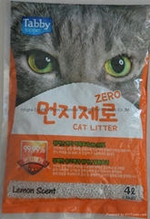 Lemon scent normal pellet cat litter 4L