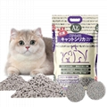 Japan Clumping Dust-free Bentonite stick cat litter 8L 1