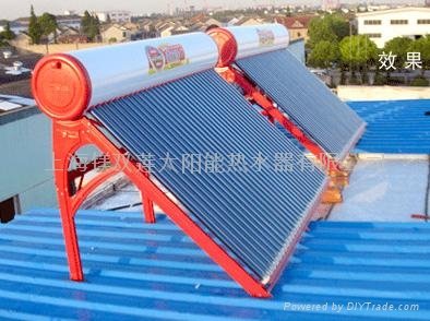 Solar water heater project 5