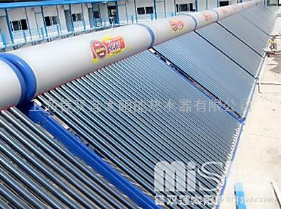 Solar water heater project