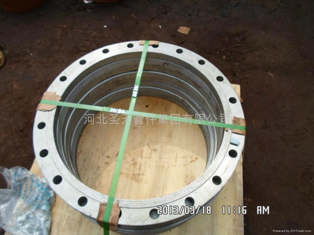 Export large diameter flange. 2