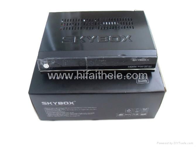 Newest original Skybox F3 Satellite receiver Dual-Core CPU 1080P Full HD DVB-S2  3