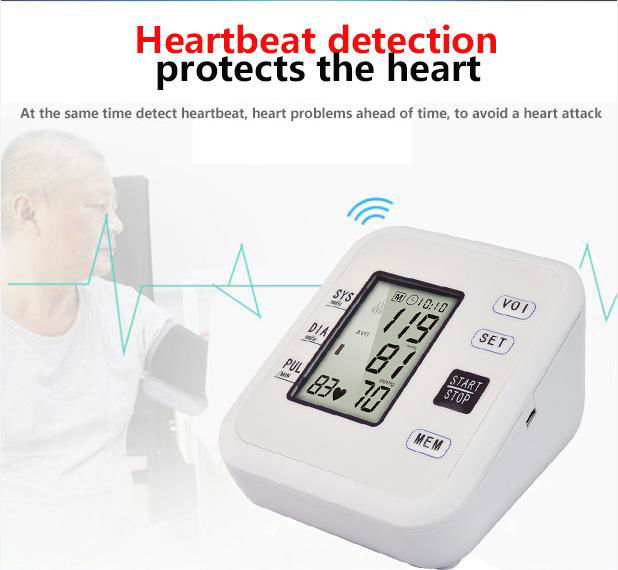 CE FDA Approval Fully Automatic Digital blood pressure meter blood Pressure Moni 3