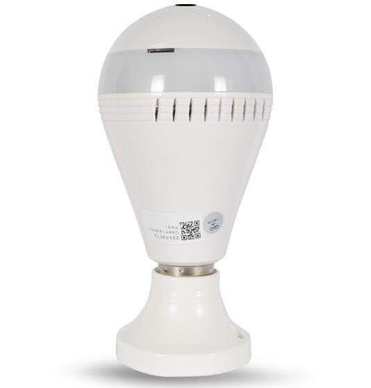 Hot LED Light Bulb WIFI Camera 360 Degree Wireless home Camera Bulb Lamp Fisheye 3