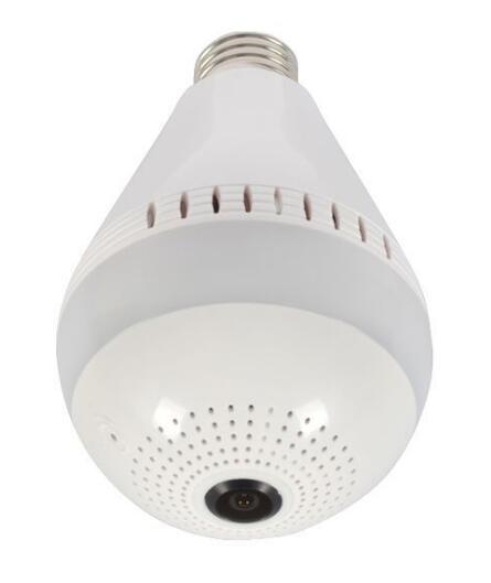 Hot LED Light Bulb WIFI Camera 360 Degree Wireless home Camera Bulb Lamp Fisheye 4