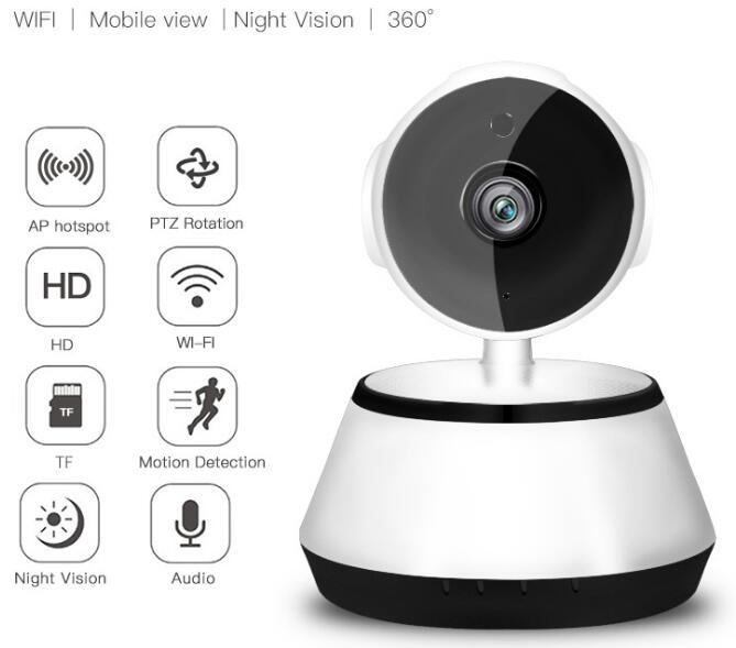 1080p HD intelligent home pet baby care wireless WiFi network monitoring camera