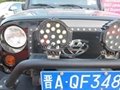 3600lm 43W LED Off-road Light 12V 24V Black LED Driving Light 4x4 Jeep Light 4