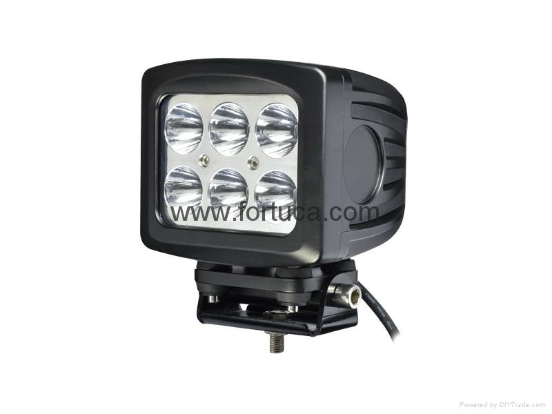 10-30V 60W CREE LED Work Light,6000 Lumen 6pcs*10w 60W LED Working Lamp/Fog Ligh