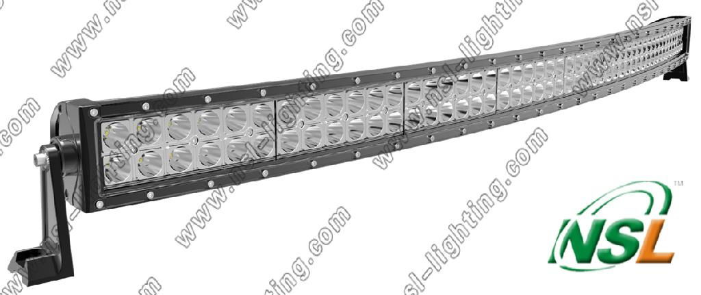 50" Curved Cree LED Light Bar,Curved 288W Light Bar, Offroad LED Light Bar Curve