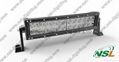 72W Curved 4x4 Cree Led Car Light, Curved Led Light Bar Off road,Auto LED Light 