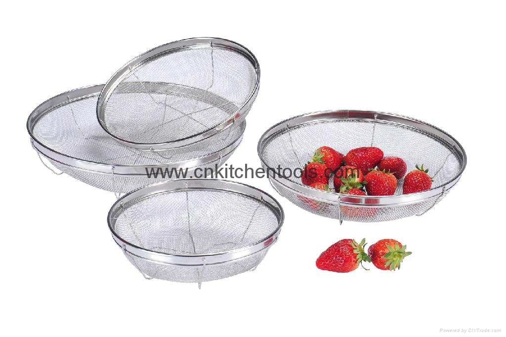 Stainless steel mesh baskets 2