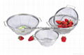 Stainless steel mesh baskets 3